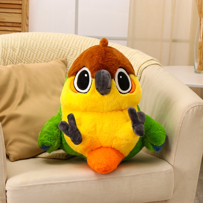 Мягкая игрушка &laquo;Попугай&raquo;, 50 см, в положении сидя