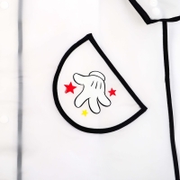 Дождевик детский, размер L, 110-120 см , Микки Маус Дождевик детский, размер L, 110-120 см , Микки Маус