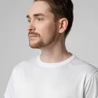 Футболка унисекс для сублимации Paint Tee, белая, размер 52