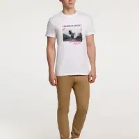 Футболка мужская &laquo;Храброе сердце&raquo;, белая, размер S