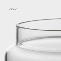 Банка стеклянная для хранения сыпучих продуктов BellaTenero «Эко», 3 л, 14,5×21 см, с бамбуковой крышкой Банка стеклянная для хранения сыпучих продуктов BellaTenero «Эко», 3 л, 14,5×21 см, с бамбуковой крышкой