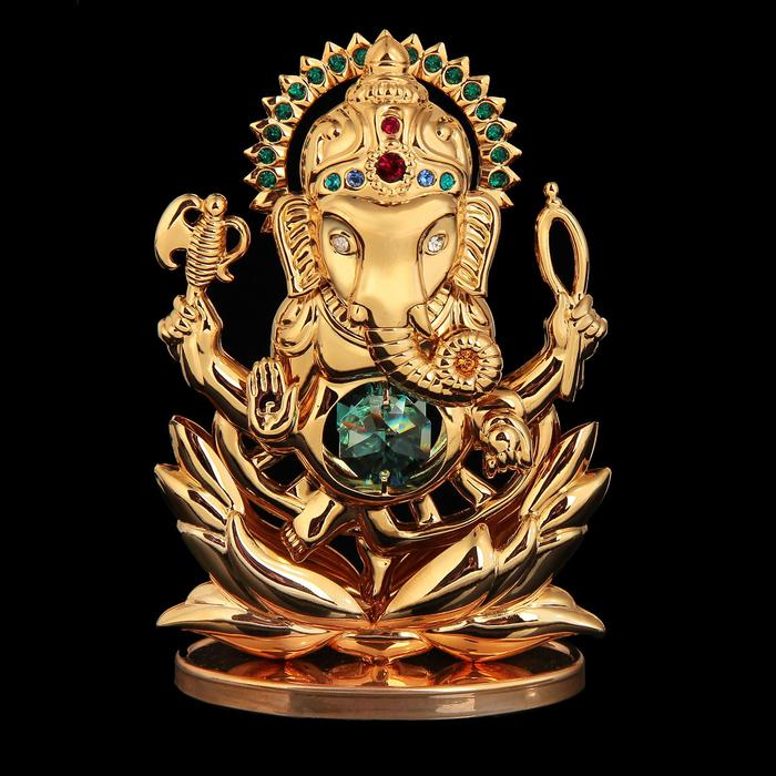 Сувенир &laquo;Ганеша&raquo;, 7&times;3&times;10 см, с кристаллами