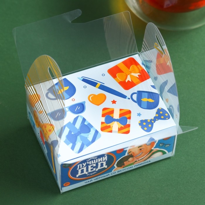 Чай чёрный &laquo;Лучший дед&raquo; вкус: лимон, 50 г.