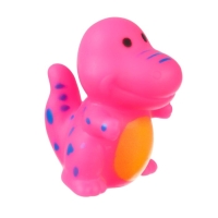 Набор резиновых игрушек для ванны &laquo;Динопарк&raquo;, с пищалкой, 6 шт, виды МИКС, Крошка Я