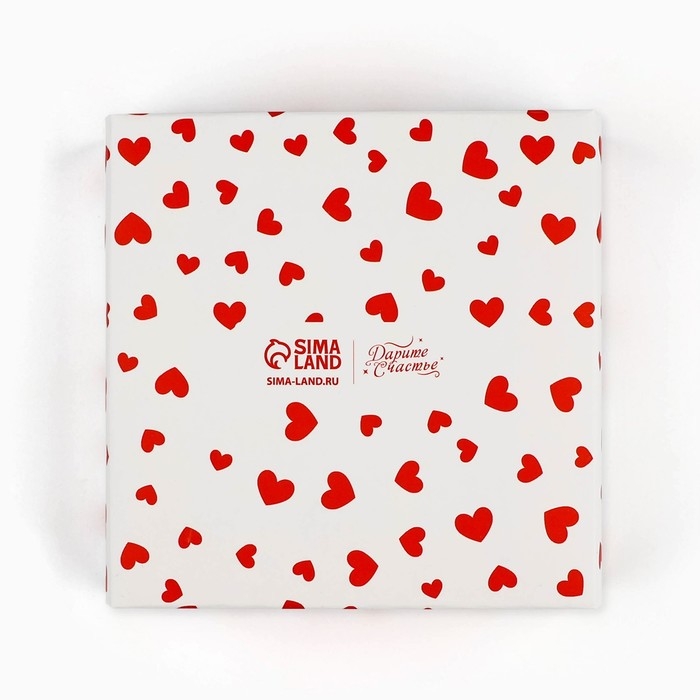Коробка для кондитерских изделий «Для тебя», 10 х 10 х 10 см Коробка для кондитерских изделий «Для тебя», 10 х 10 х 10 см