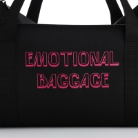 Сумка спортивная женская, TEXTURA, маленький размер, цвет чёрный Сумка спортивная женская, TEXTURA, маленький размер, цвет чёрный