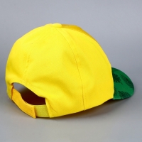 Кепка детская для мальчика Roar Roar, цвет жёлтый, р-р 54 Кепка детская для мальчика Roar Roar, цвет жёлтый, р-р 54
