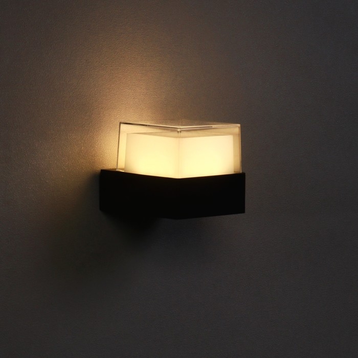 Светильник фасадный «Гранд», FSD-032, 5 Вт, 3000К, IP65, 220 В, пластик, черный Светильник фасадный «Гранд», FSD-032, 5 Вт, 3000К, IP65, 220 В, пластик, черный