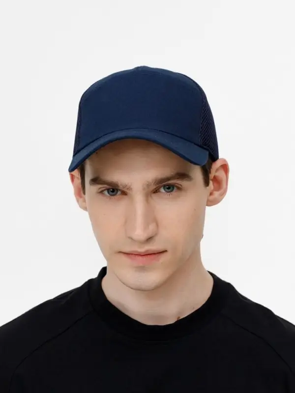 Бейсболка Ben Lawers, темно-синяя Бейсболка Ben Lawers, темно-синяя