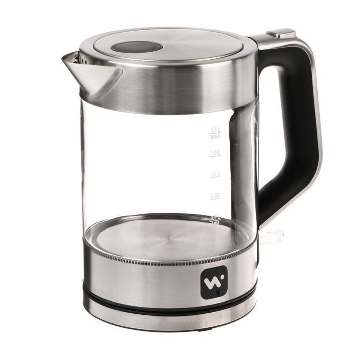 Чайник электрический Windigo LSK-1806, стекло, 1.5 л, 2200 Вт Чайник электрический Windigo LSK-1806, стекло, 1.5 л, 2200 Вт