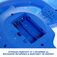 Музыкальный руль «Новогоднее путешествие», звук, цвет синий Музыкальный руль «Новогоднее путешествие», звук, цвет синий