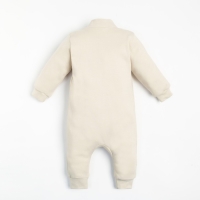 Комбинезон на молнии Крошка, Я BASIC LINE, рост 68-74 см, молочный