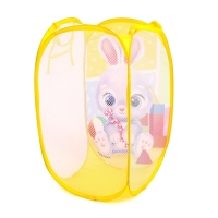 Корзина для хранения игрушек &laquo;Зайчик&raquo;, 57 х 34 х 34 см, жёлтая