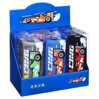 Пенал школьный на молнии "Машина", микс Пенал школьный на молнии "Машина", микс