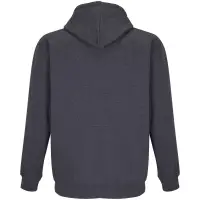 Толстовка унисекс Carter, черный меланж, размер L