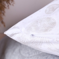 Наволочка-наперник 50х70см на молнии New Silver № 9, тик 90г/м, пэ70%, хл30% Наволочка-наперник 50х70см на молнии New Silver № 9, тик 90г/м, пэ70%, хл30%