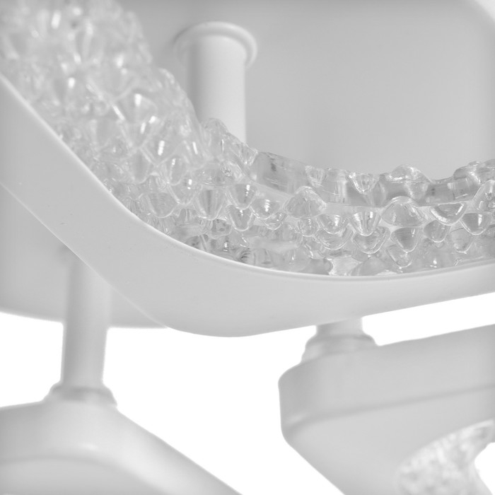 Люстра ГАЛЛОП светодиодная Ромб 70Вт LED 2700-4200К белый 38х38х9,5см