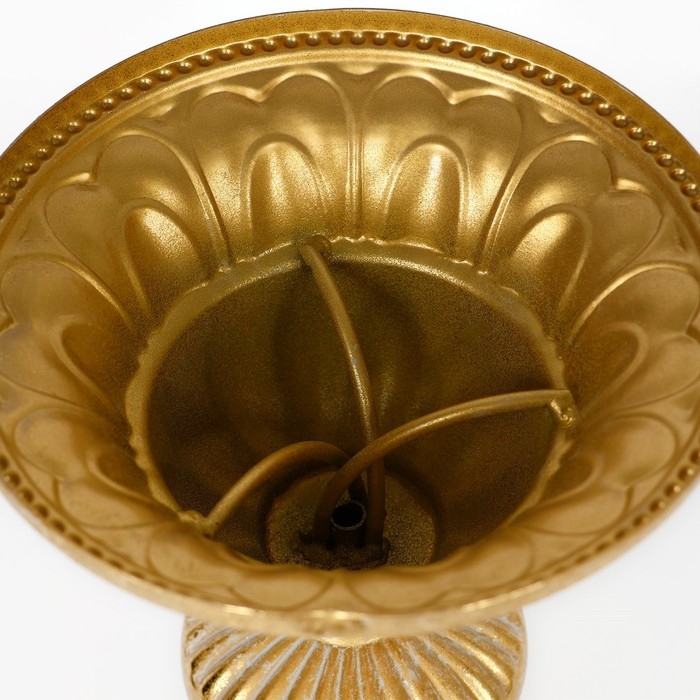 Подсвечник металл &laquo;Ярусы&raquo; для одной свечи 16 х 16 х 25 см