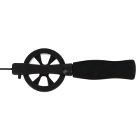 Удочка зимняя, ручка неопрен, направляющая лески, красная, HFB-16F