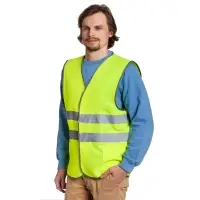 Сигнальный жилет СО-1 ТР, желтый флуоресцентный (170;176)-(112;116) Сигнальный жилет СО-1 ТР, желтый флуоресцентный (170;176)-(112;116)