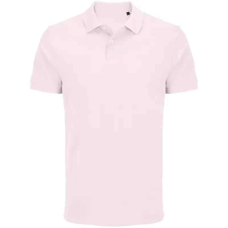 Рубашка поло унисекс Pacific, светло-розовая, размер S
