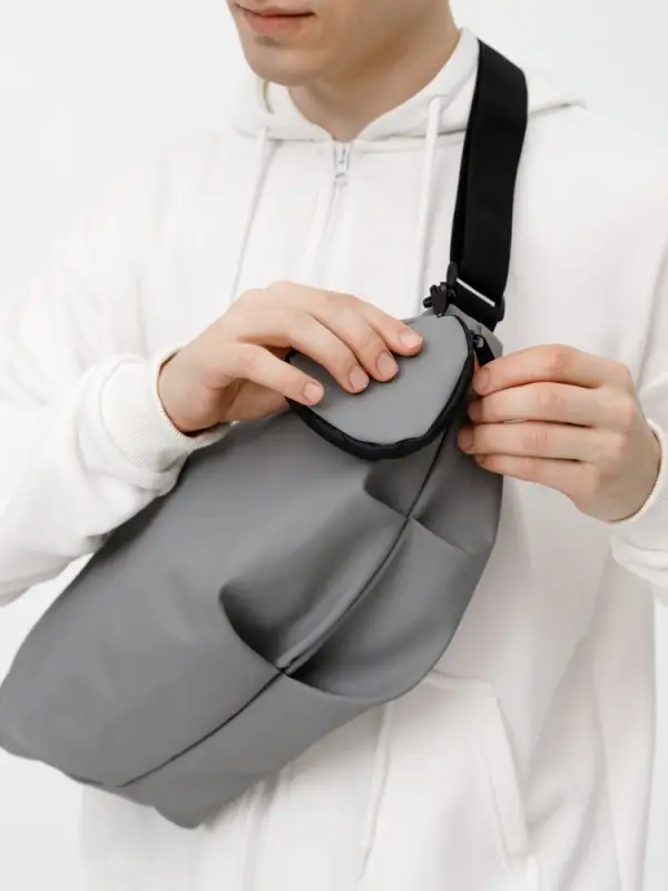 Сумка через плечо Altro, серая