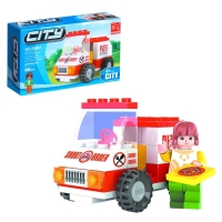 Конструктор &laquo;Доставка пиццы&raquo;, 58 деталей