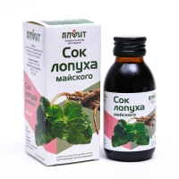 Сироп Алфит "Сок лопуха майского", 100 мл Сироп Алфит "Сок лопуха майского", 100 мл