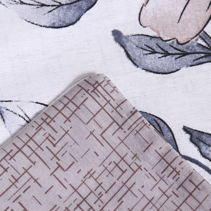 Постельное бельё 2сп Павлайн Дивный сад 175х215, 200х220, 50х70см 2шт поплин 130г/м, хлопок 100%