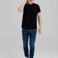 Футболка T-bolka 160 Original черная, размер XXS