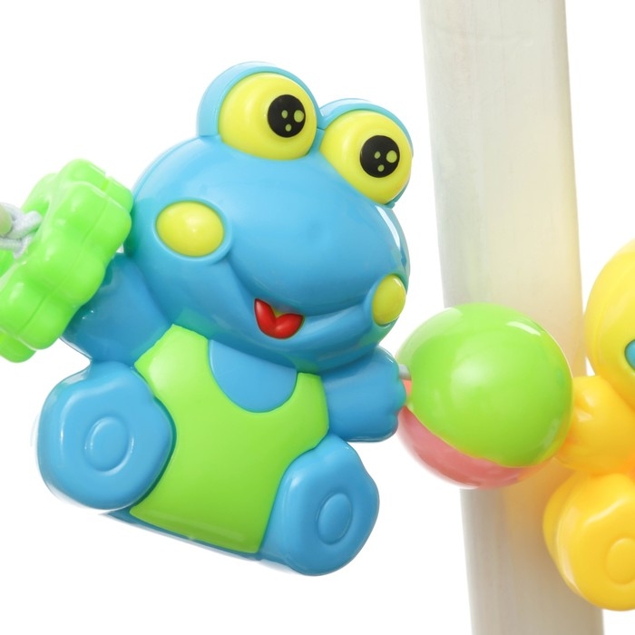 Растяжка на коляску/кроватку «Лягушата», 4 игрушки, цвет МИКС, Крошка Я Растяжка на коляску/кроватку «Лягушата», 4 игрушки, цвет МИКС, Крошка Я