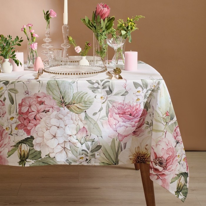 Скатерть Этель Tenderness 149х110 см, 100% хл, репс 210 г/м2 Скатерть Этель Tenderness 149х110 см, 100% хл, репс 210 г/м2