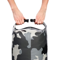 Гермомешок YUGANA, ПВХ, водонепроницаемый 30 литров, один ремень, камуфляж Гермомешок YUGANA, ПВХ, водонепроницаемый 30 литров, один ремень, камуфляж
