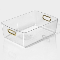 Контейнер для хранения &laquo;Нежность&raquo;, 29&times;20&times;10 см, цвет прозрачный