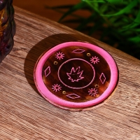 Подставка под благовония "Небесное счастье" 10х10х1 см МИКС