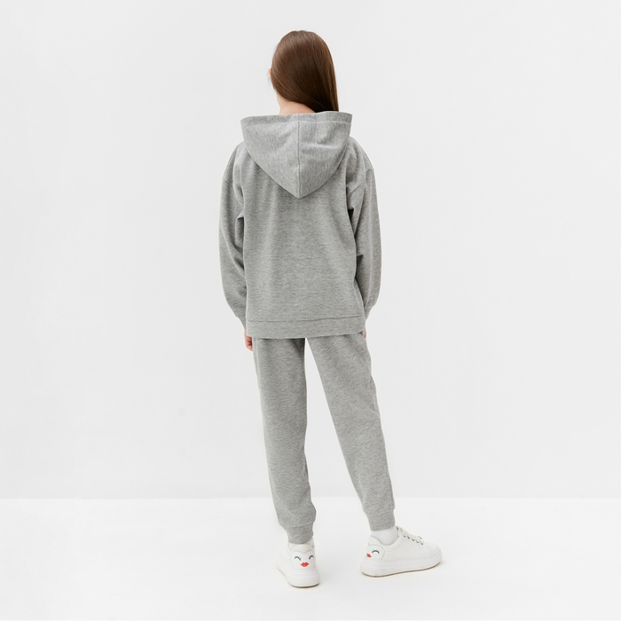 Костюм для девочки MINAKU, цвет серый, рост 128 см Костюм для девочки MINAKU, цвет серый, рост 128 см