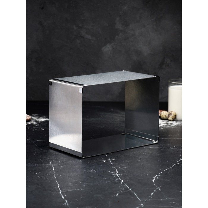 Форма раздвижная для выпечки &laquo;Прямоугольная&raquo;, h-14 см, 18х32 - 26х50 см