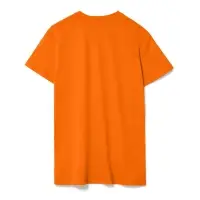 Футболка унисекс T-bolka 160, оранжевая, размер L