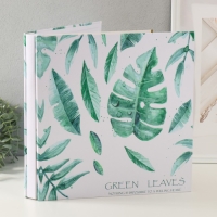 Фотоальбом кожзам магнитный 20 листов "Тропики" 33,5х32х4 см