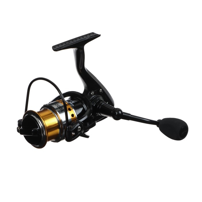 Катушка б/ин Namazu PRO Alligator NEW AL3000, 5+1 подшипник, 5.1:1, металлическая шпуля + запасная 9