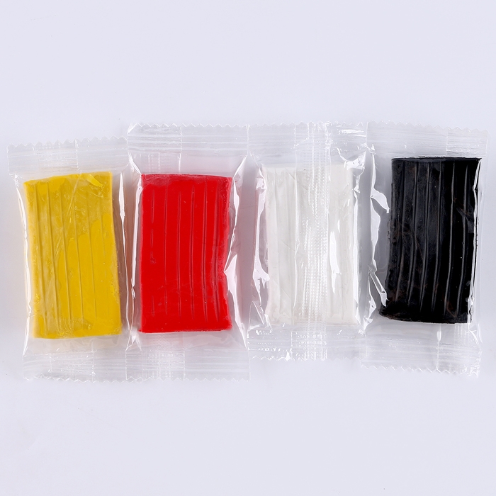 Фигурка из полимерной глины своими руками на новый год &laquo;Снеговичок&raquo;, новогодний набор для творчества