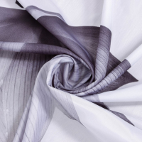 Штора для ванны Доляна &laquo;Моно&raquo; с люверсами, 180&times;180 см