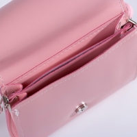 Сумка детская для девочки "Блестящий котик", на клапане, цвет розовый, 15х4х12 см Сумка детская для девочки "Блестящий котик", на клапане, цвет розовый, 15х4х12 см