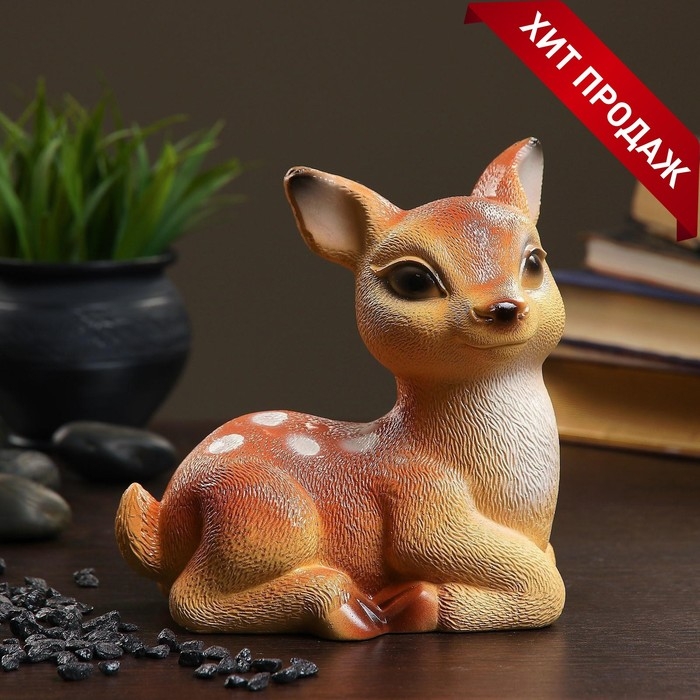 Копилка Копилка "Олененок" цветной 16х11х17см