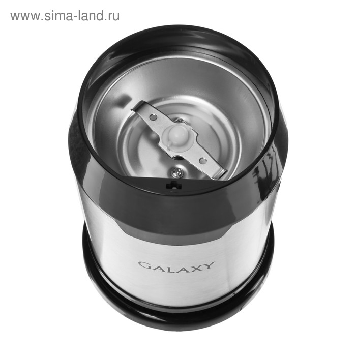 Кофемолка Galaxy GL 0906, электрическая, 200 Вт, 60 г, нож из нержавеющей стали Кофемолка Galaxy GL 0906, электрическая, 200 Вт, 60 г, нож из нержавеющей стали