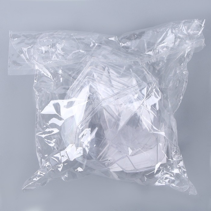 Основа для творчества и декорирования &laquo;Сердце&raquo;, набор 3 шт., размер 1 шт. &mdash; 8 &times; 8 &times; 5 см