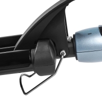 Стайлер Galaxy LINE GL 4666, 80 Вт, d=22 мм, до 200&deg;С, керамическое покрытие, чёрно-голубой