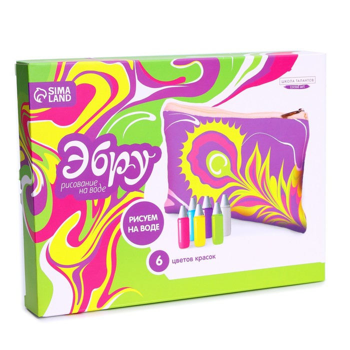 Рисование на воде: эбру «Косметичка» Рисование на воде: эбру «Косметичка»