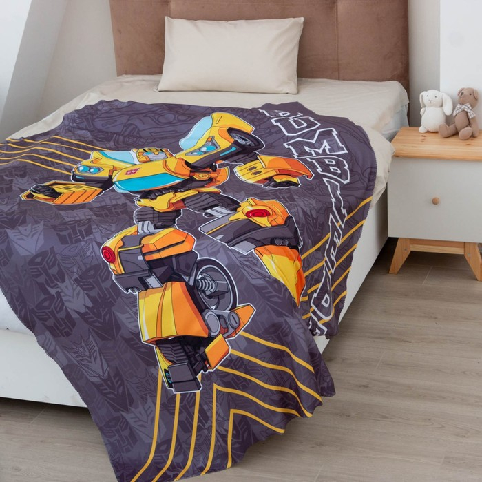 Плед Плед "Transformers" 1,5 сп, 140х210 см, 100% п/э
