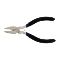 Плоскогубцы ТУНДРА mini, никелированные, обрезиненные рукоятки, 120 мм